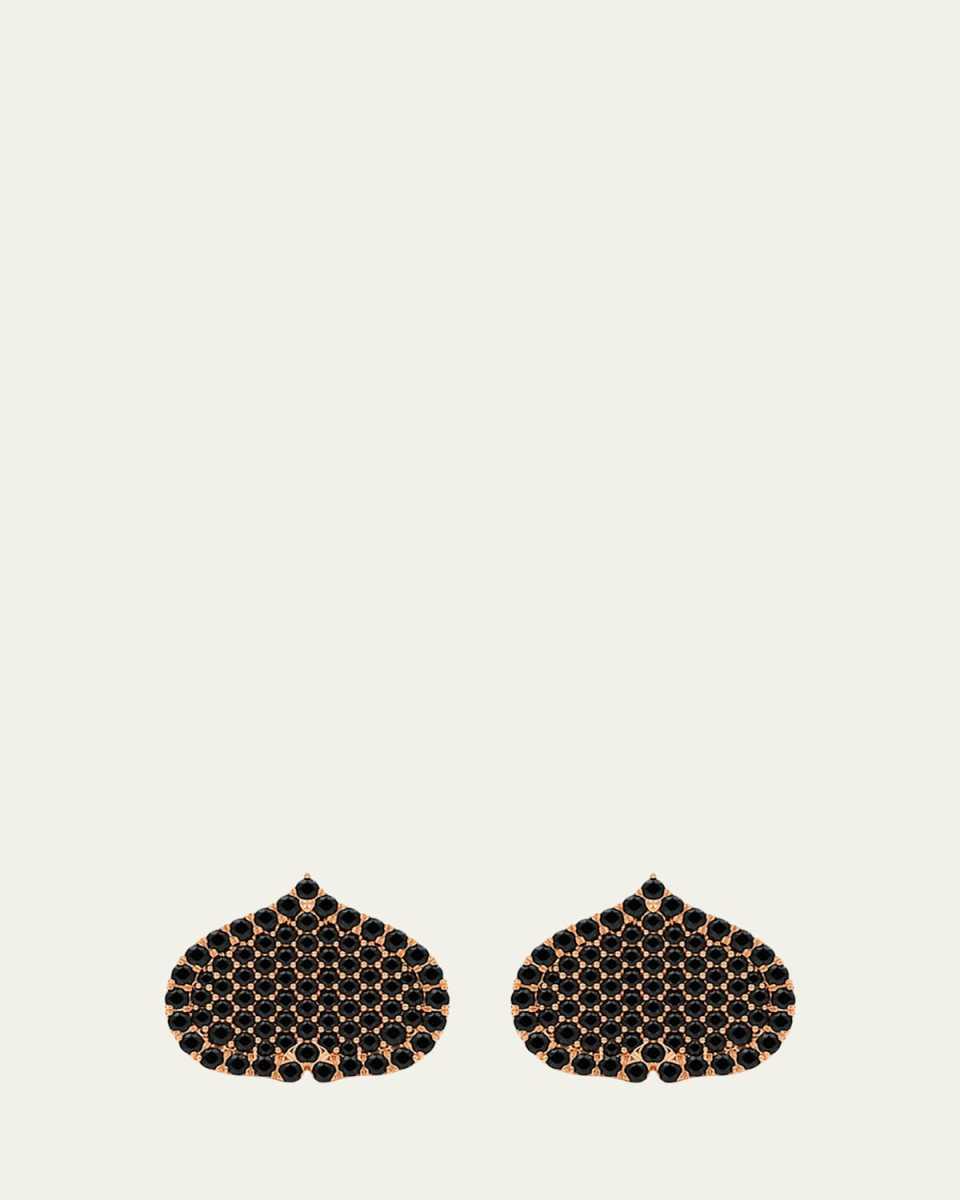 Eye Adore Black Diamond Stud Earrings